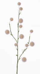 Alliumtak (polystyreen) 'SummerBreeze' 3 vertakkingen, 12 bollen (Ø 2,5 - 4cm), 80cm 