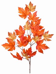 Acertak (Esdoorn) 2x vertakt met 17 polyester bladeren, 90 cm