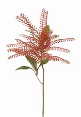 Pieris decobranch with 1 plastic cluster Ø 20cm & 6 leaves, 62cm