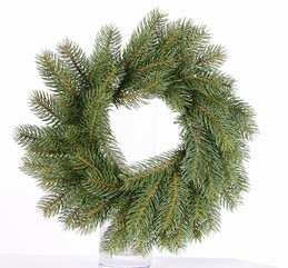 Douglas corona de Navidad "Serfaus",  63 Tips (All PE Pine), Ø 40 cm  / Ø 14 cm - SUPER DEAL